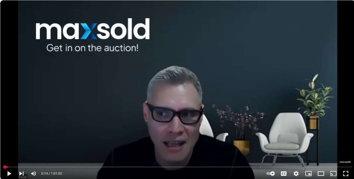 MaxSold Seller App Training